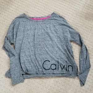 Calvin Klein performance dry shirt.